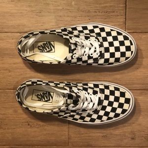 Vans Authentic checkerboard Platform Sneakers